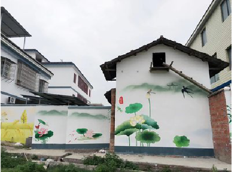 白玉室外墙绘-从选材到保养。