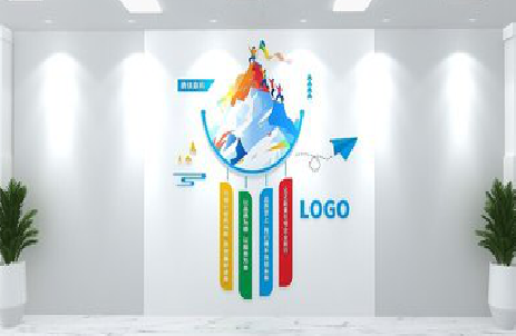 白玉公司企业形象墙的工艺材料有哪些?