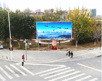  白玉户外大屏广告投放要点。