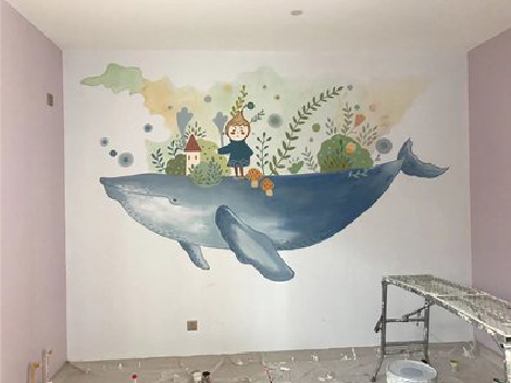 白玉手绘墙的特点及优势。